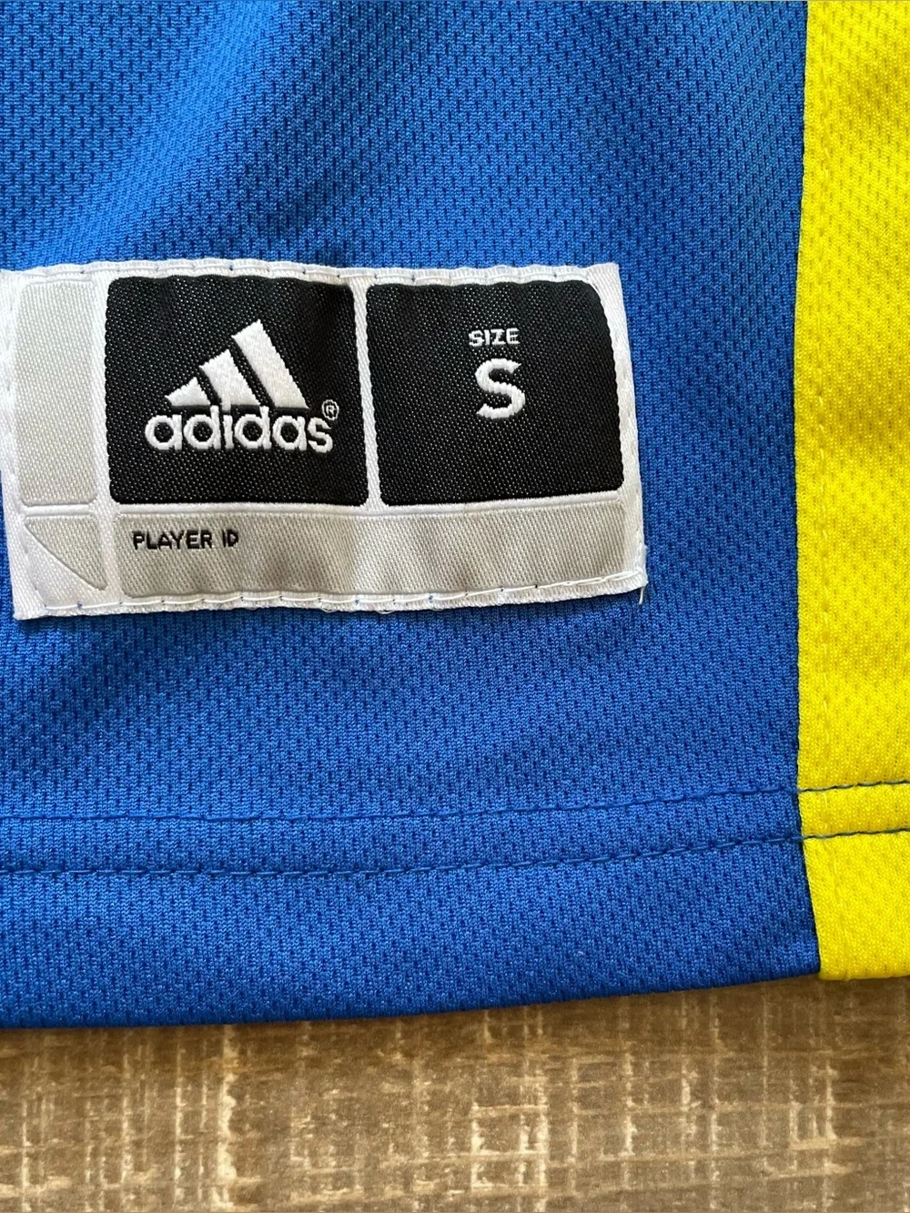 Adidas UCLA Bruins #1 Football Jersey Youth Small Blue Gold NCAA Mighty Bruins